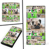 Cute Pug Dog Print Women's Leather Wallet