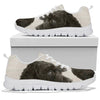 Cute Black Russian Terrier Print Running Shoes