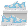 Samoyed Dog Print Sneakers