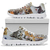 Cats Print Sneakers