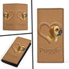 Puggle Dog Print Women's Leather Wallet