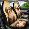 Cute Cavapoo Dog Print Car Seat Covers