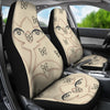 Butterfly Eyes Print Car Seat Covers