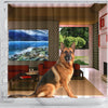 Amazing German Shepherd Print Shower Curtains