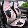 Belted Galloway Cattle (Cow) Print Car Seat Covers