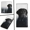 Curly Coated Retriever Print Women's Leather Wallet