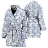 Kuvasz Dog Pattern Print Women's Bath Robe