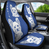 Yorkie Dog Print Car Seat Covers