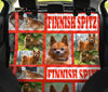 Finnish Spitz Print Pet Seat Covers