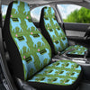 Golden Retriever Pattern Print Car Seat Covers