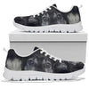 Toy Fox Terrier On Black Print Running Shoes