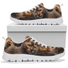 Lykoi Cat On Brown Print Running Shoes