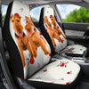 Welsh Terrier Print Car Seat Covers