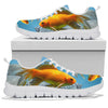 Comet Fish On Colorful Print Running Shoes