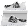 Cute Keeshond Print Running Shoes