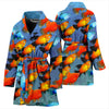 Platy Fish Print Women's Bath Robe