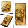 Dogue de Bordeaux Print Women's Leather Wallet