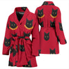 Bombay cat Print Women's Bath Robe