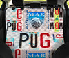 Pug Mom Print Pet Seat Covers