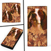 Lovely English Pointer Print Women's Leather Wallet