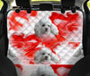 Lovely Poodle Print Pet Seat Covers