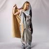Amazing Norwegian Elkhound Print Hooded Blanket