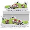 Military Macaw Print Running Shoes