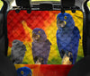 Hyacinth Macaw Print Pet Seat Covers