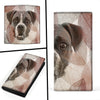 Boxer Dog Print Women's Leather Wallet