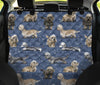 Dandie Dinmont Terrier Patterns Print Pet Seat Covers