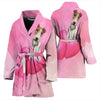 Wire Fox Terrier dog Print Women's Bath Robe