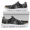 Belgian Shepherd On Black Print Running Shoes