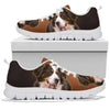 Bernese Mountain Dog Print Running Shoes