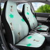 Jack Russell Terrier Patterns Print Car Seat Covers