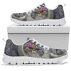 Exotic Shorthair Cat On Grey Print Running Shoes