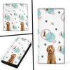 Goldendoodle Dog Print Women's Leather Wallet