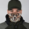 Amazing Boxer Dog Print Face Mask