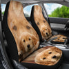 The Cutest Golden Retriever Print Car Seat Covers