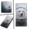 Great Pyrenees Dog Print Women's Leather Wallet