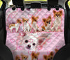 Chihuahua On Pink Print Pet Seat Covers