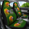 Conure Parrot Print Car Seat Covers