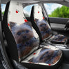 Cute Yorkshire Terrier (Yorkie) Print Car Seat Covers