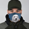 Cute Great Pyrenees Print Face Mask