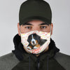 Bernese Mountain Dog Print Face Mask