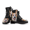 Pembroke Welsh Corgi Print Boots For Women