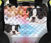 Lovely Boston Terrier Print Pet Seat Covers