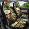 Beagle Collage Print Car Seat Covers