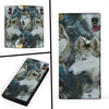 Siberian Husky Dog Print Women's Leather Wallet