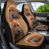 Lovely Redbone Coonhound Print Car Seat Covers
