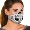 Weimaraner Print Premium Face Mask